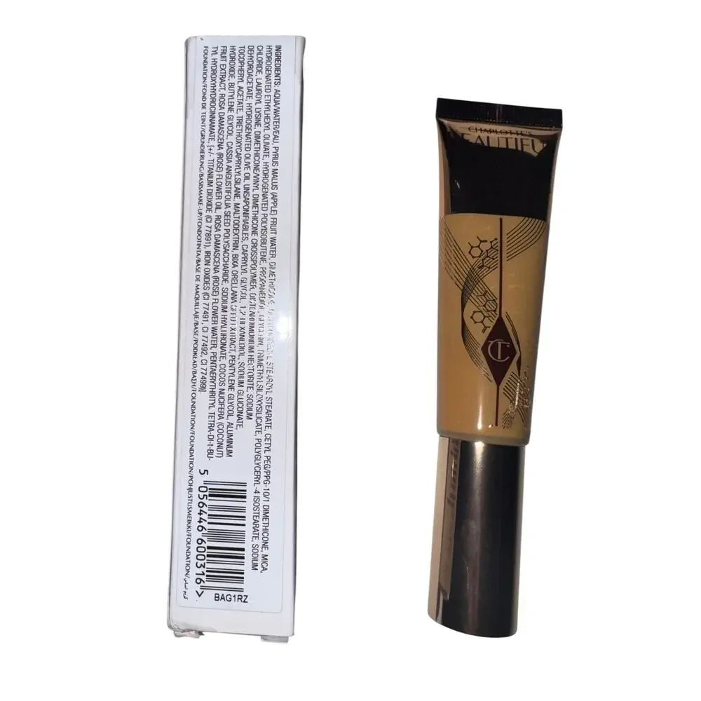 Charlotte Tilbury Beautiful Skin Foundation 9 Neutral Radiant 1 oz New Old Money